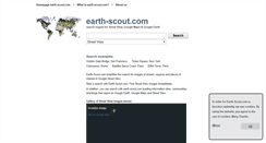 Desktop Screenshot of earth-scout.com